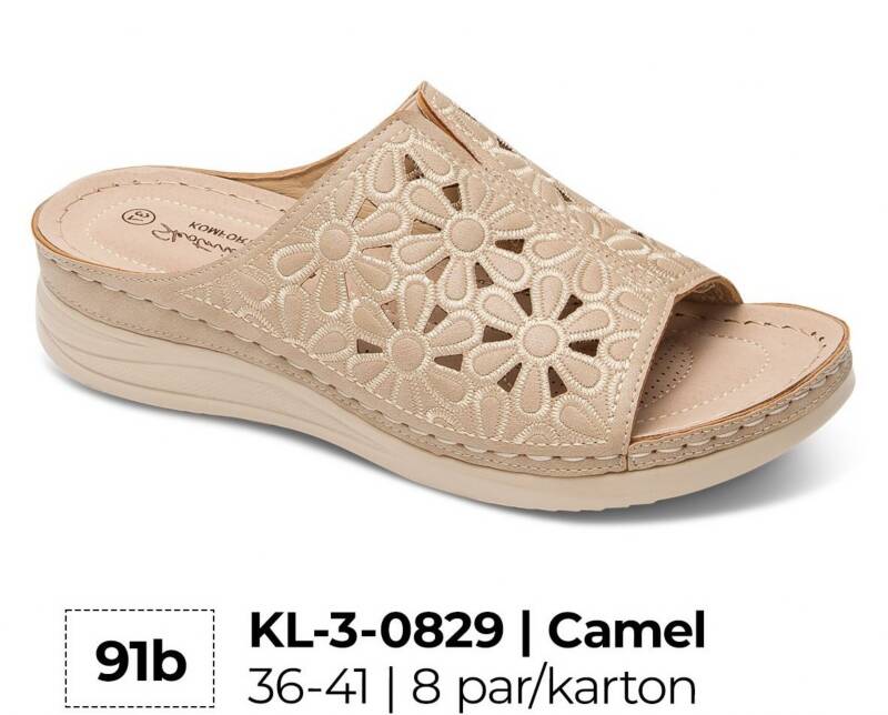 Klapki damskie Roz 36-41 / 8 par 1